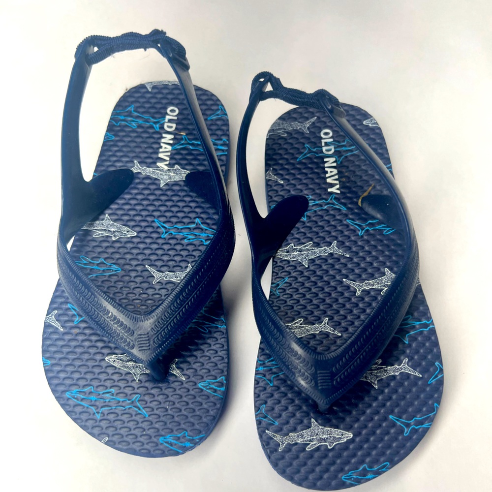 Old Navy Kids Shark Flipflops